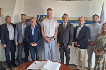 Slávnostné prijatie delegácií partnerských miest na Dňoch mesta Trebišov 2025