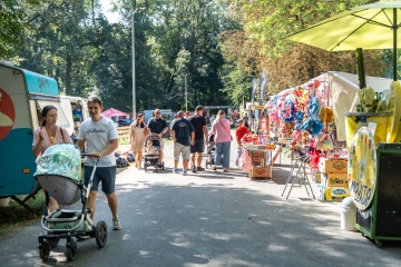 Atmosféra Dní mesta Trebišov v mestskom parku