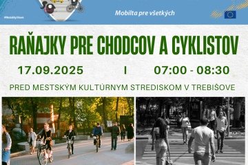 Raňajky pre chodcov  a cyklistov – ETM 2025