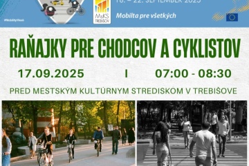 Raňajky pre chodcov  a cyklistov – ETM 2025