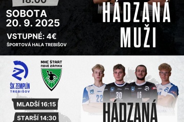 Domáce zápasy v MŠH Trebišov