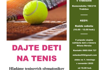 Dajte deti na tenis