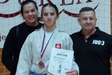 Viktória Babjaková vicemajsterkou Slovensko v jude