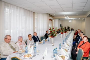 Slávnostné stretnutie jubilujúcich manželských párov
