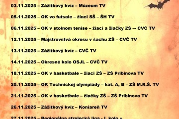 November plný zážitkov v CVČ Trebišov