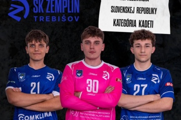 Slovenská kadetská reprezentácia zabojuje o majstrovstvá Európy v hádzanej aj s trojicou trebišovčanov