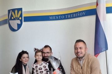 Lenka Ballová si prevzala cenu za najkrajšie vyzdobený bicykel