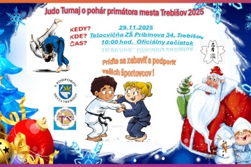 Judo turnaj o pohár primátora mesta Trebišov 2025