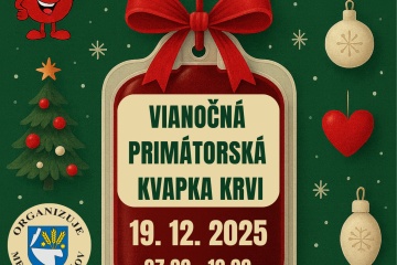 Vianočná primátorská kvapka krvi