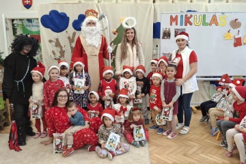 Mikuláš v mestských materských škôlkach