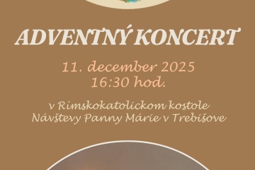 Adventný koncert žiakov ZUŠ Trebišov