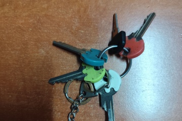 Nájdený zväzok kľúčov