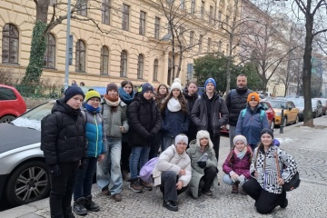 Trebišovskí žiaci na ERASMUS+ v Prahe