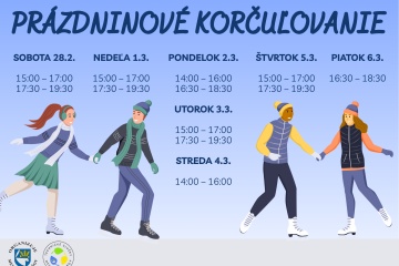 Jarné prázdninové korčuľovanie