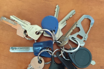 Našiel sa zväzok kľúčov