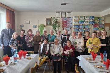 Oslava MDŽ v klube dôchodcov č. 3