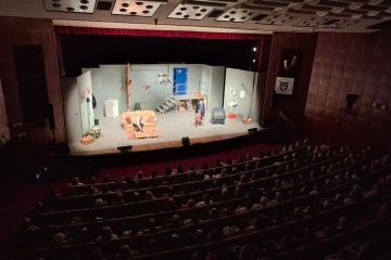 Hudobná komédia Chlapský raj na doskách MsKS Trebišov