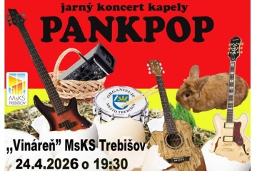 Jarný koncert kapely PANKPOP