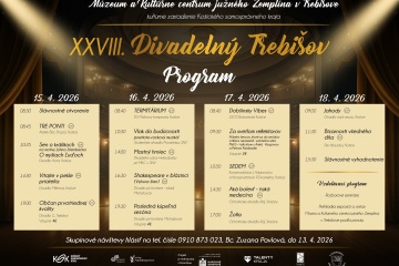 Divadelný Trebišov 2026