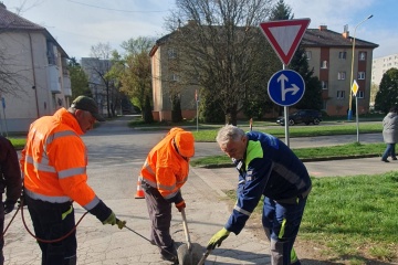 Pokračujeme v oprave ciest