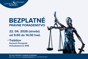 Bezplatné právne poradenstvo