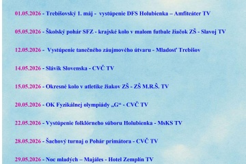 Máj v CVČ Trebišov