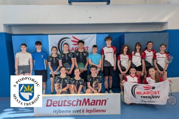 Bedmintonový turnaj GP U17 v Trebišove
