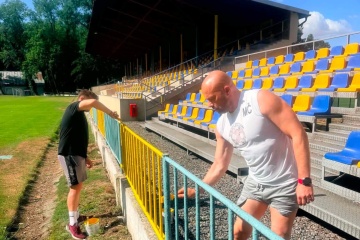 Zveľadenie štadióna Slavoj