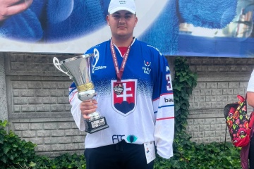 Trebišovčan Dávid Cily s bronzom z Majstrovstiev sveta v nohejbale