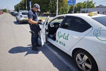 Bezpečnejšie ulice v Trebišove: Spoločná kontrolná akcia zameraná na taxislužby