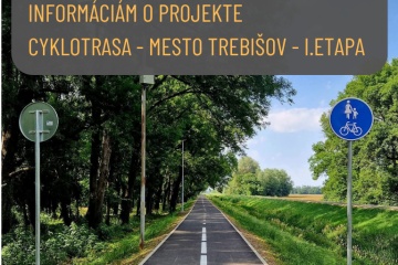 Stanovisko mesta Trebišov k aktuálne medializovaným informáciám o projekte CYKLOTRASA - MESTO TREBIŠOV - 1.ETAPA