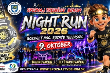 Night run Trebišov 2026