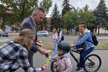 Raňajky pre chodcov a cyklistov - ETM 2026
