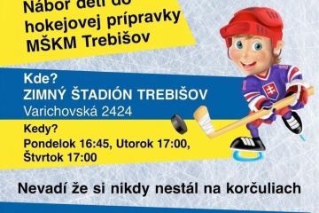 Hokejová prípravka MŠKM Trebišov