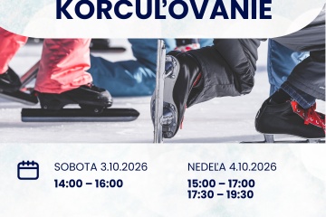 Verejné korčuľovanie počas víkendu