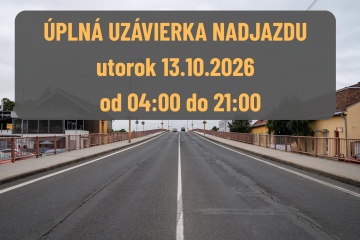 DÔLEŽITÉ UPOZORNENIE PRE VODIČOV V TREBIŠOVE A OKOLÍ