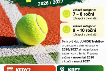 Hľadáme nové tenisové talenty