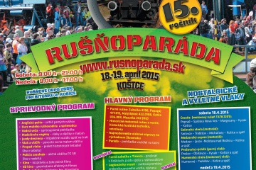 Pozvánka na 15. ročník RUŠŇOPARÁDY 2015
