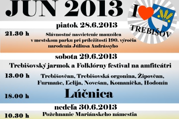 Kultúrny program - jún 2013