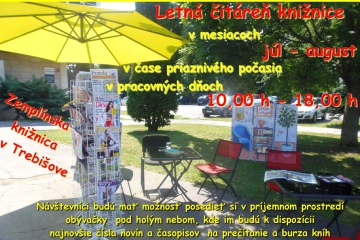 Letná čitáreň knižnice
