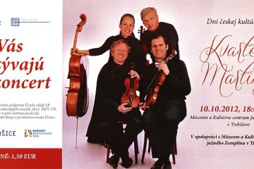 Pozvánka na koncert v rámci Dní českej kultúry 2012