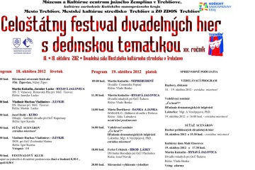 XX. Celoštátny festival divadelných hier s dedinskou tematikou