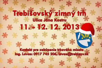 Trebišovský zimný trh
